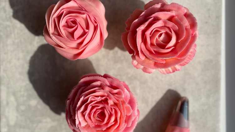 Create Buttercream Roses | From Beginner to Intermediate