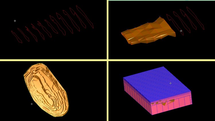 GEOVIA Surpac: Complete Training from Survey To Estimation