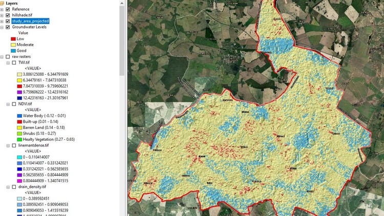 Learn How to Find Groundwater Potential Zones/GIS/RMS/ArcGIS