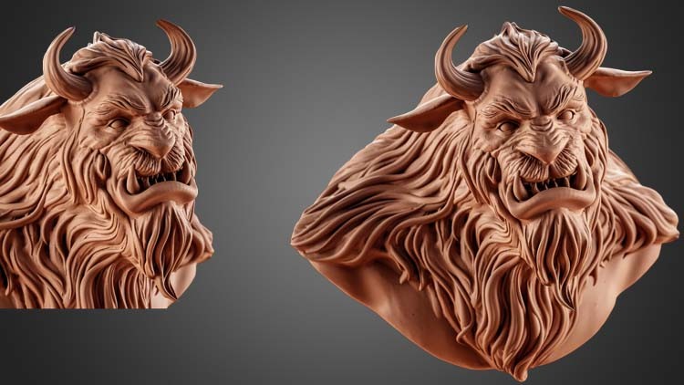 Mastering ZBrush: Creating a Monster Head from Scratch