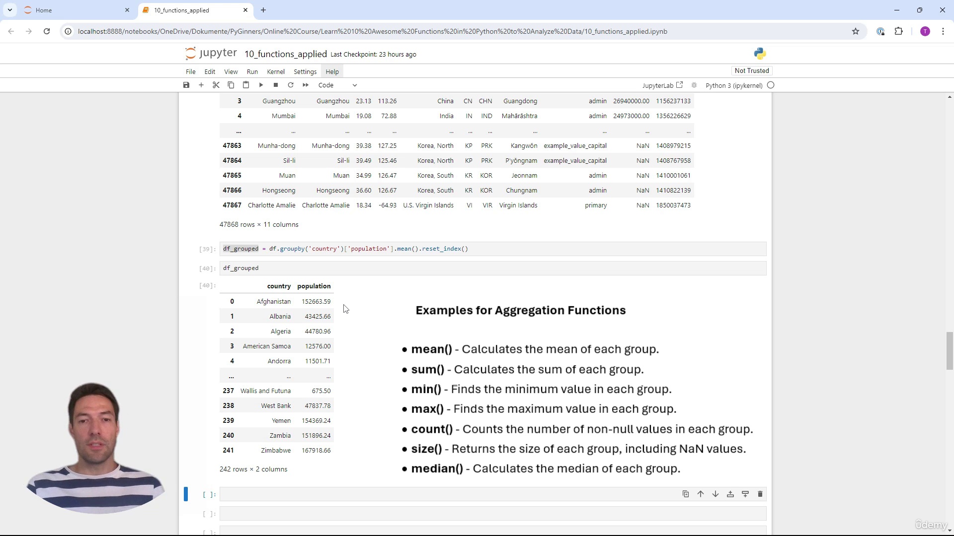 10 Key Functions to Analyze Data in Python for Beginners