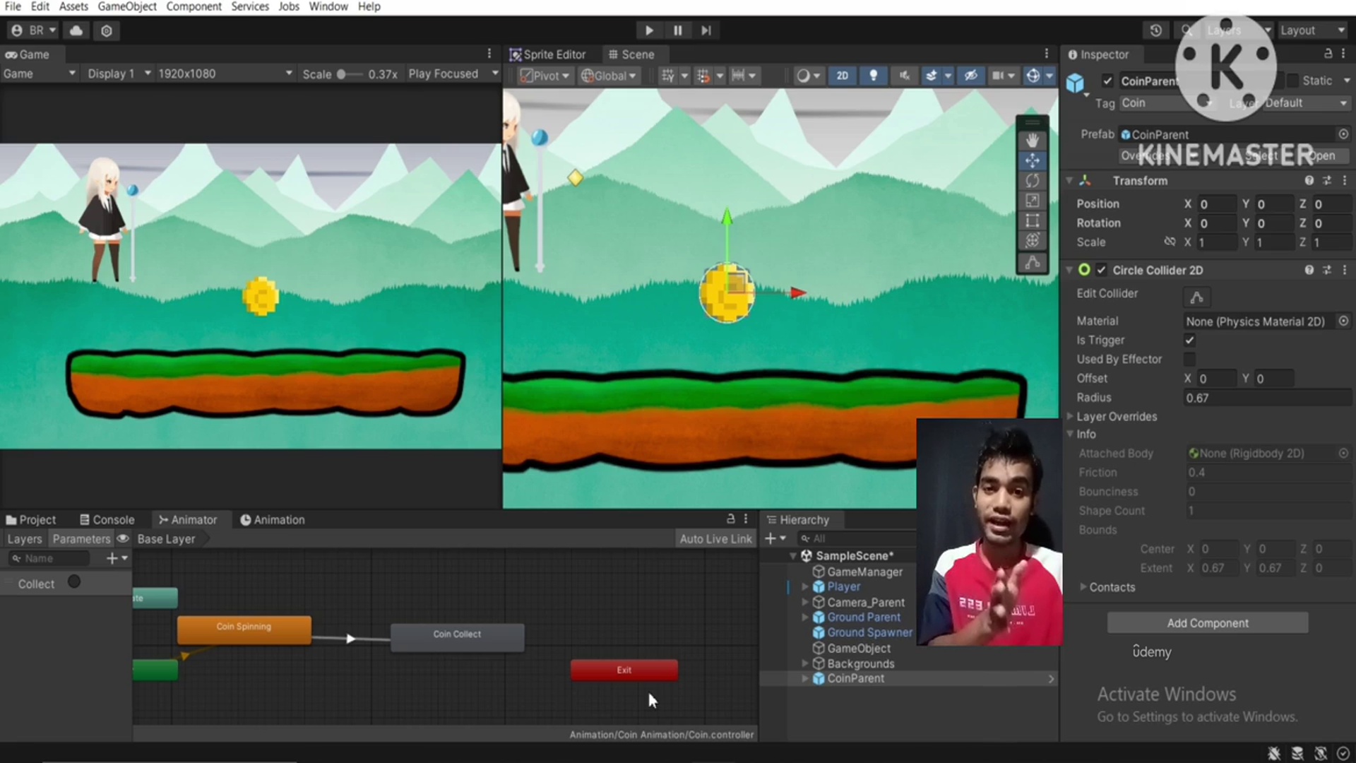 How to learn game development with Unity engine & C#