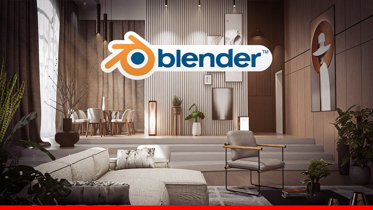 Blender 4.2: Full interior scene creation