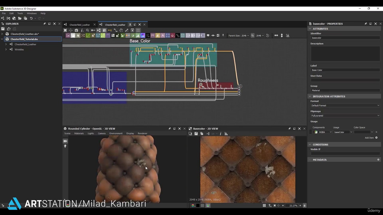 Mastering Chesterfield Patterns in Substance Designer