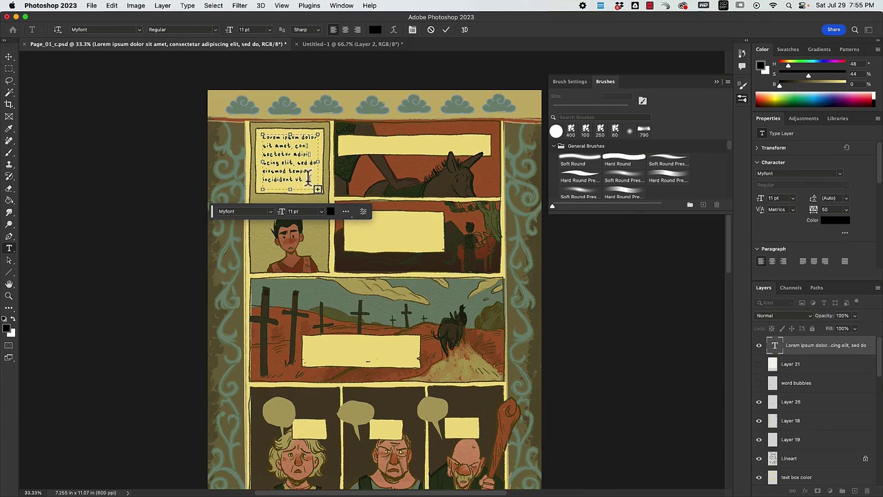 Introduction to Comics with Victoria Ying