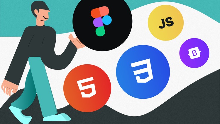 Figma HTML CSS JavaScript in Web Design and UI UX Design