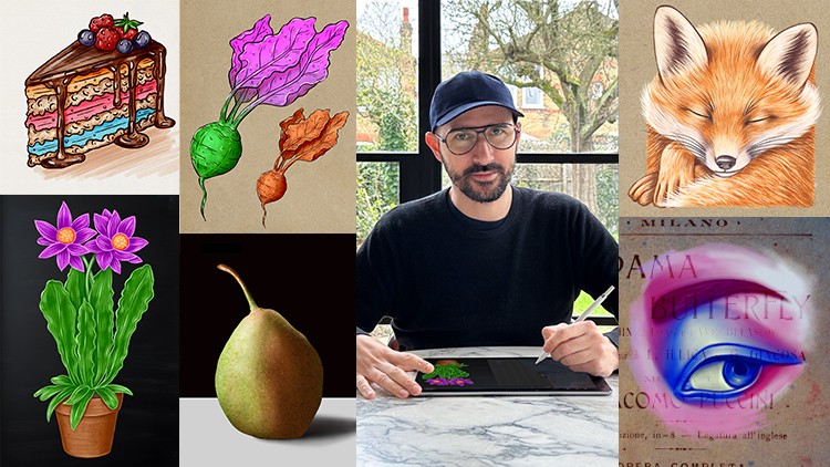 Procreate Easy Painting Megapack – 6 Courses in 1