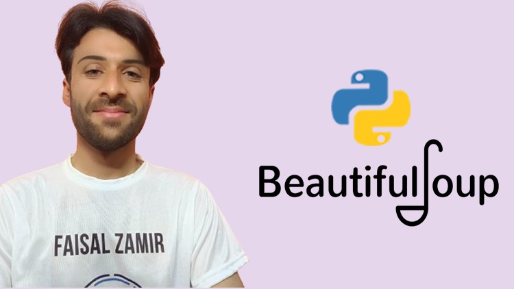 Python BeautifulSoup Programming with Coding Exercises