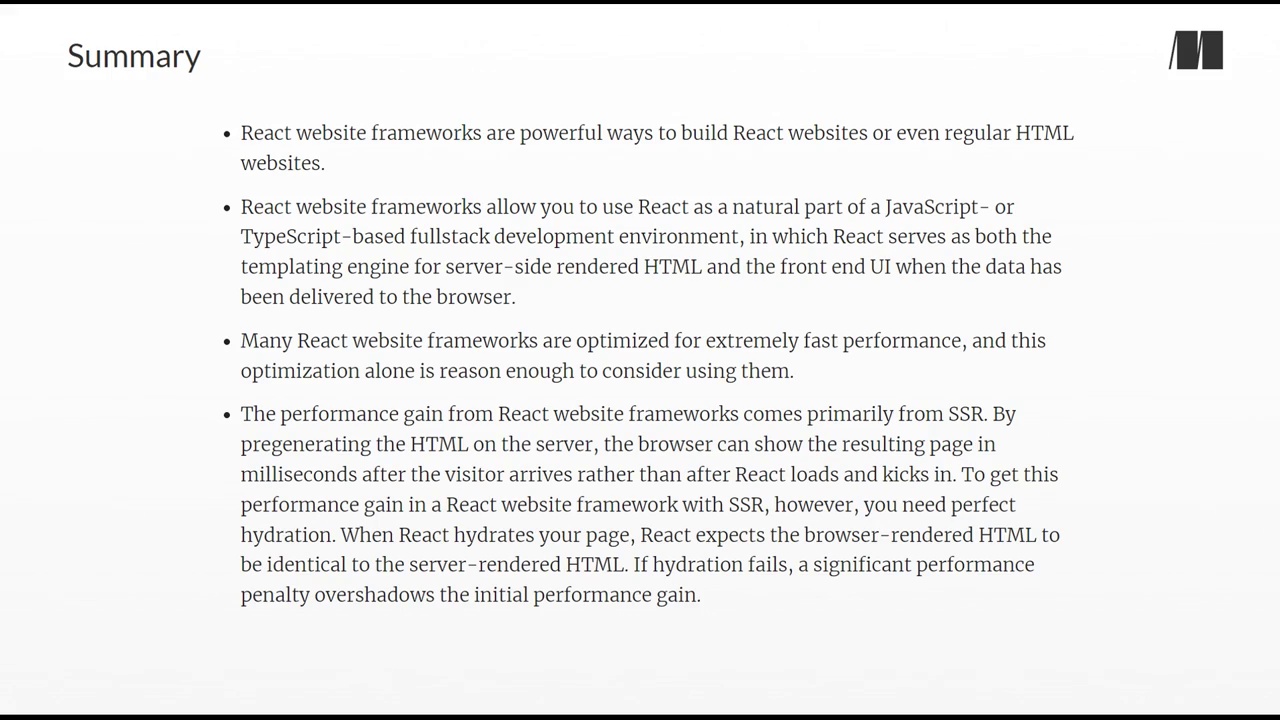 React in Depth, Video Edition