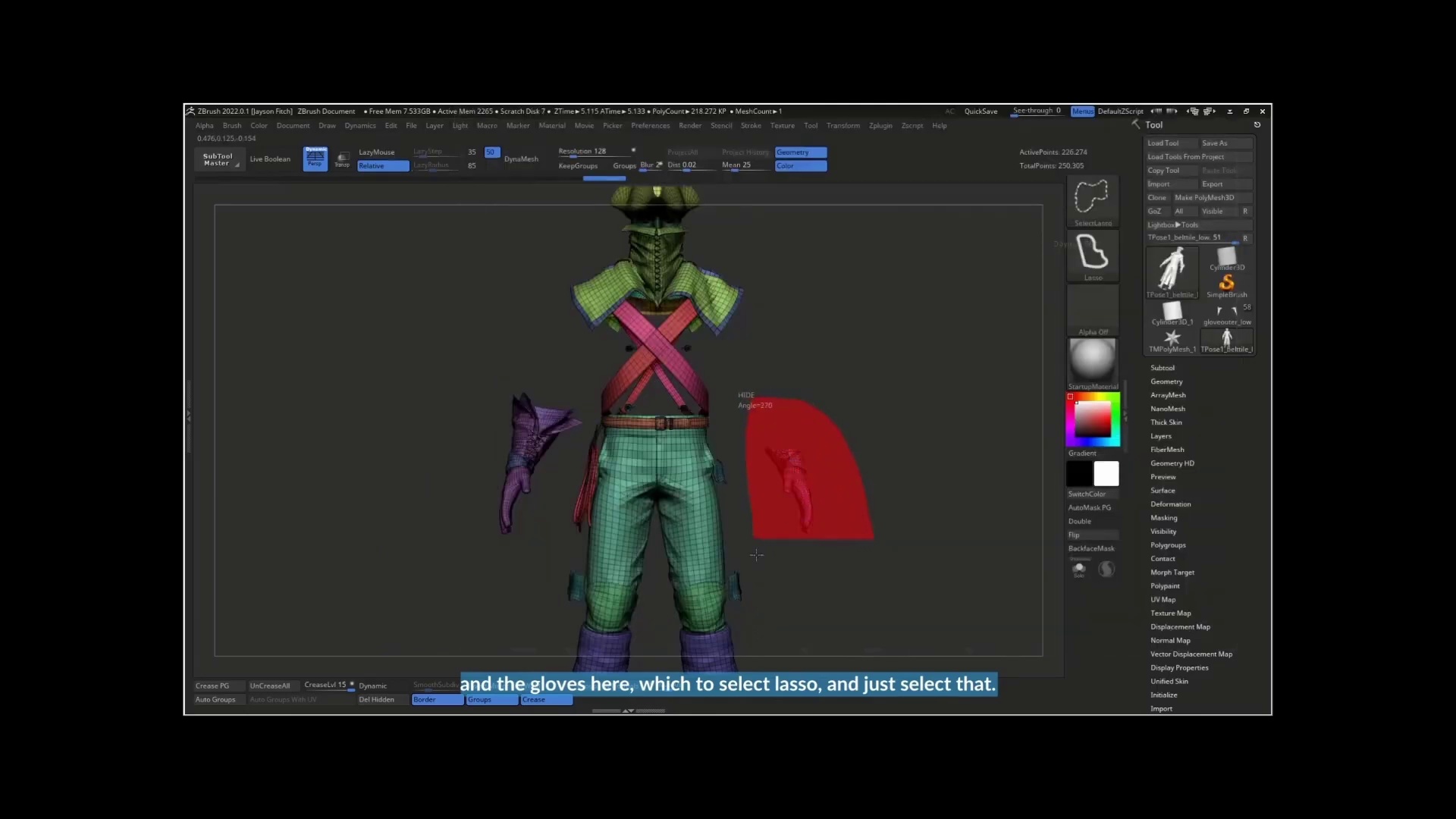 Cloth Creation and Simulation for Real-Time