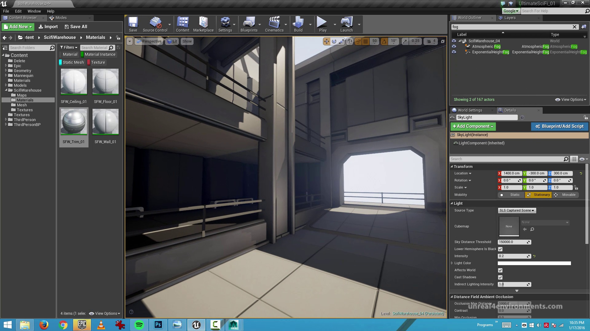 Make an Office in Unreal 4 – Video Process by Thiago Klafke