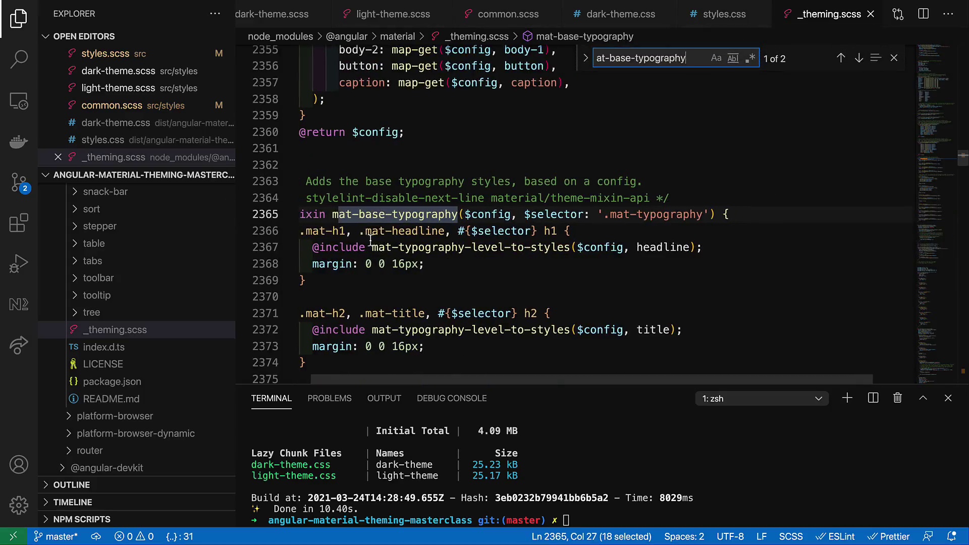 Angular Material Theming Course (In-Depth)