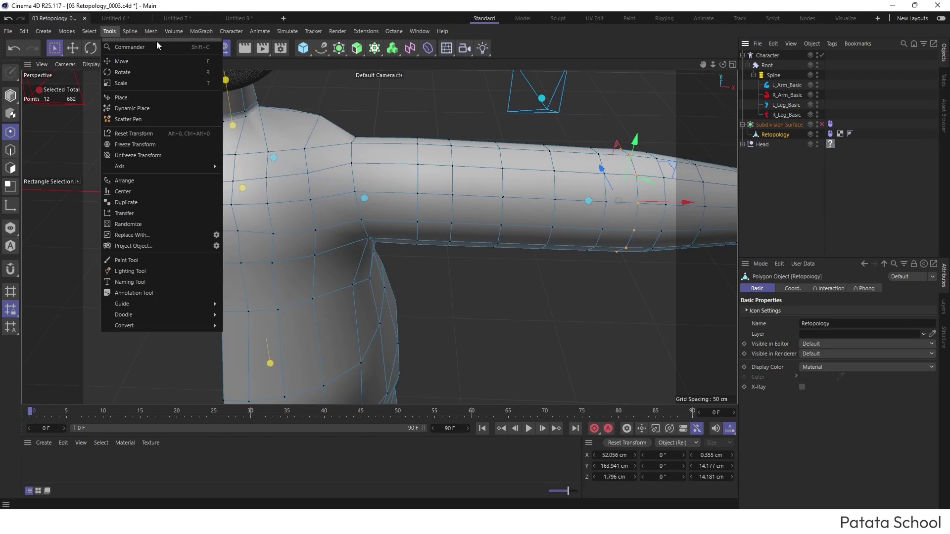 How to Rig a Character in Cinema 4D