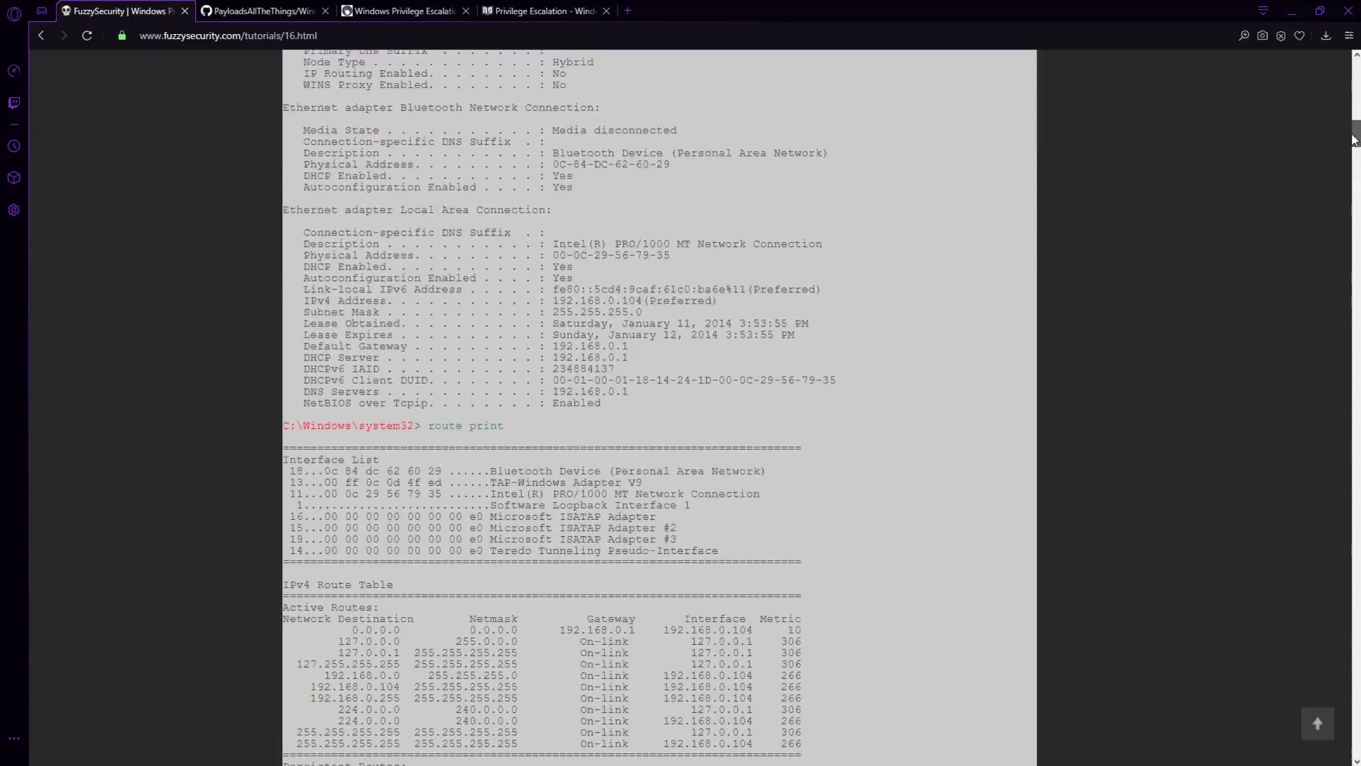 Windows Privilege Escalation for Beginners