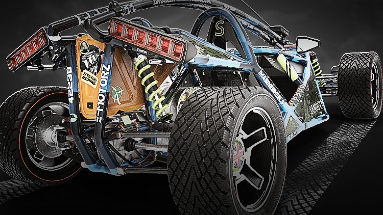 Functional Vehicle Design in 3D Coat
