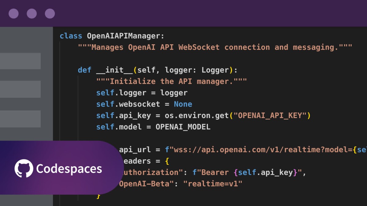 OpenAI API: Realtime API on the Server