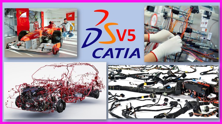 Catia V5 Electrical Harness Design – Automotive Projects