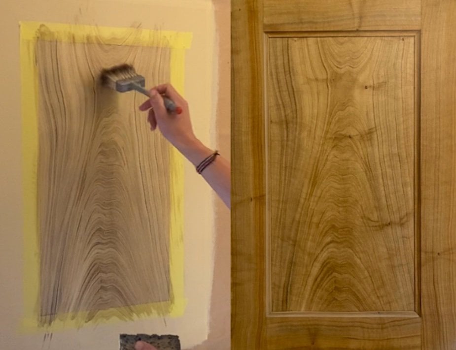 How to Woodgrain With Confidence: Create a Realistic Faux Birch Panel
