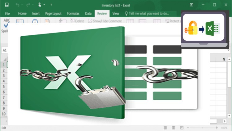 Unprotect Excel VBA, Workbook& Sheet password using VBA tool