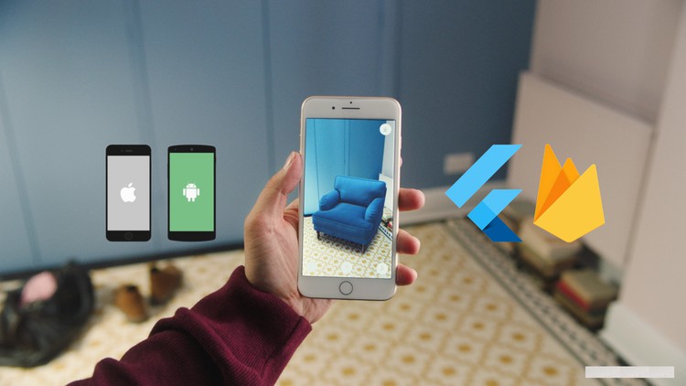 Flutter iOS & Android Augmented Reality AR iKEA Clone 2023