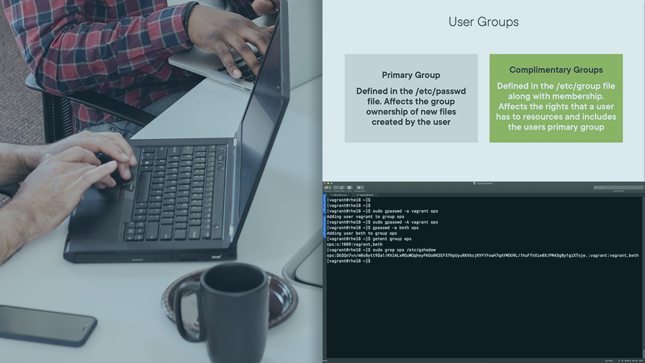 RHEL 8: Managing Users and Groups