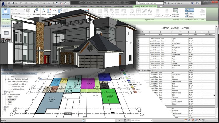 Revit Architecture 2023 – Zero to Hero with Projects
