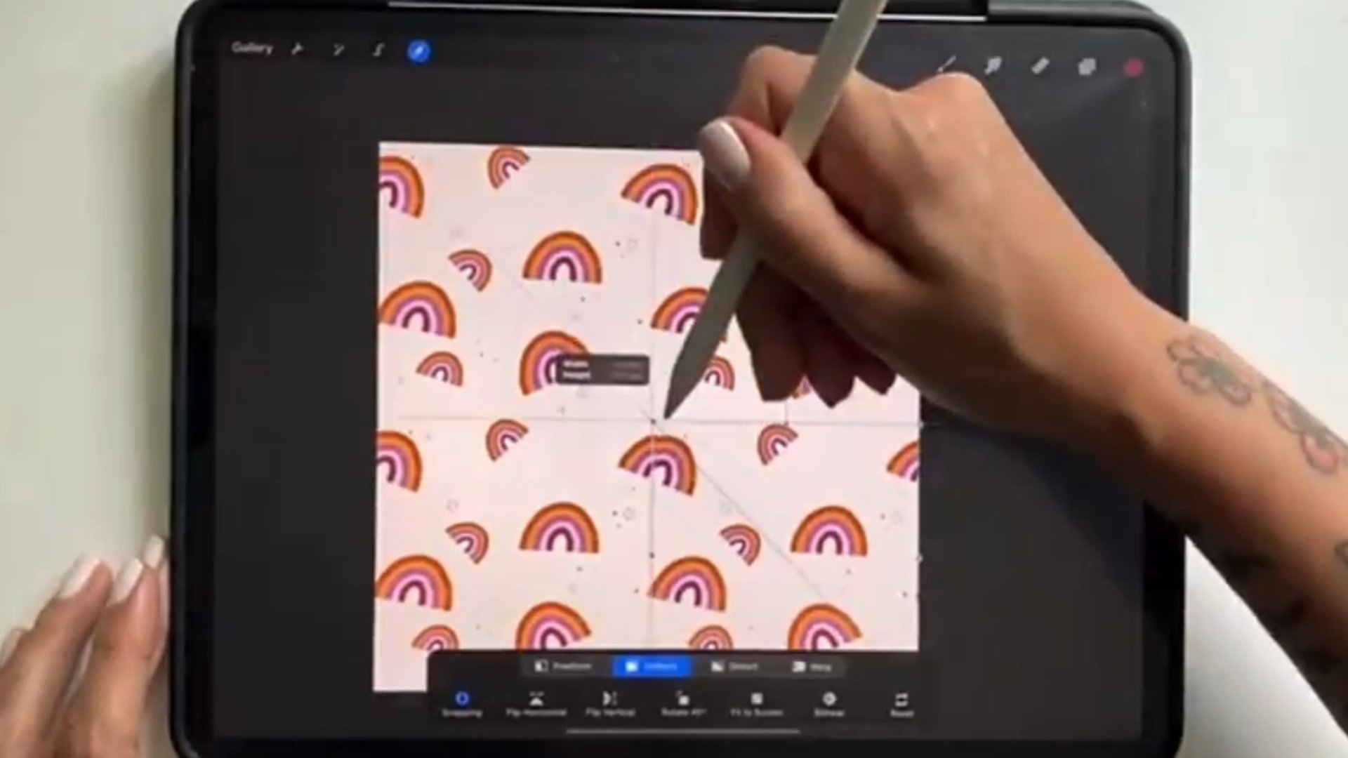 Live Encore: Draw Simple Repeat Patterns in Procreate