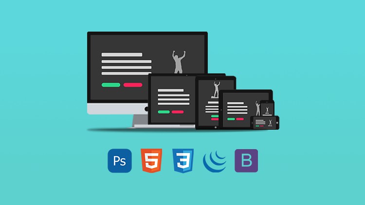 Create Responsive Websites: From PSD Design to Code As a Pro