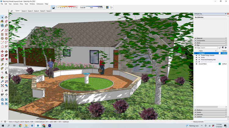 SketchUp Pro For Garden Design