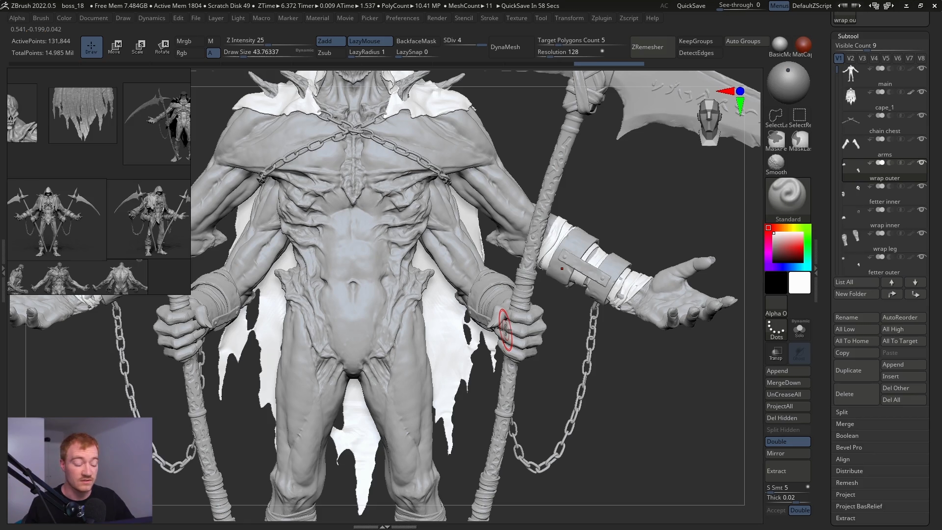 Creating a Full Character in Zbrush