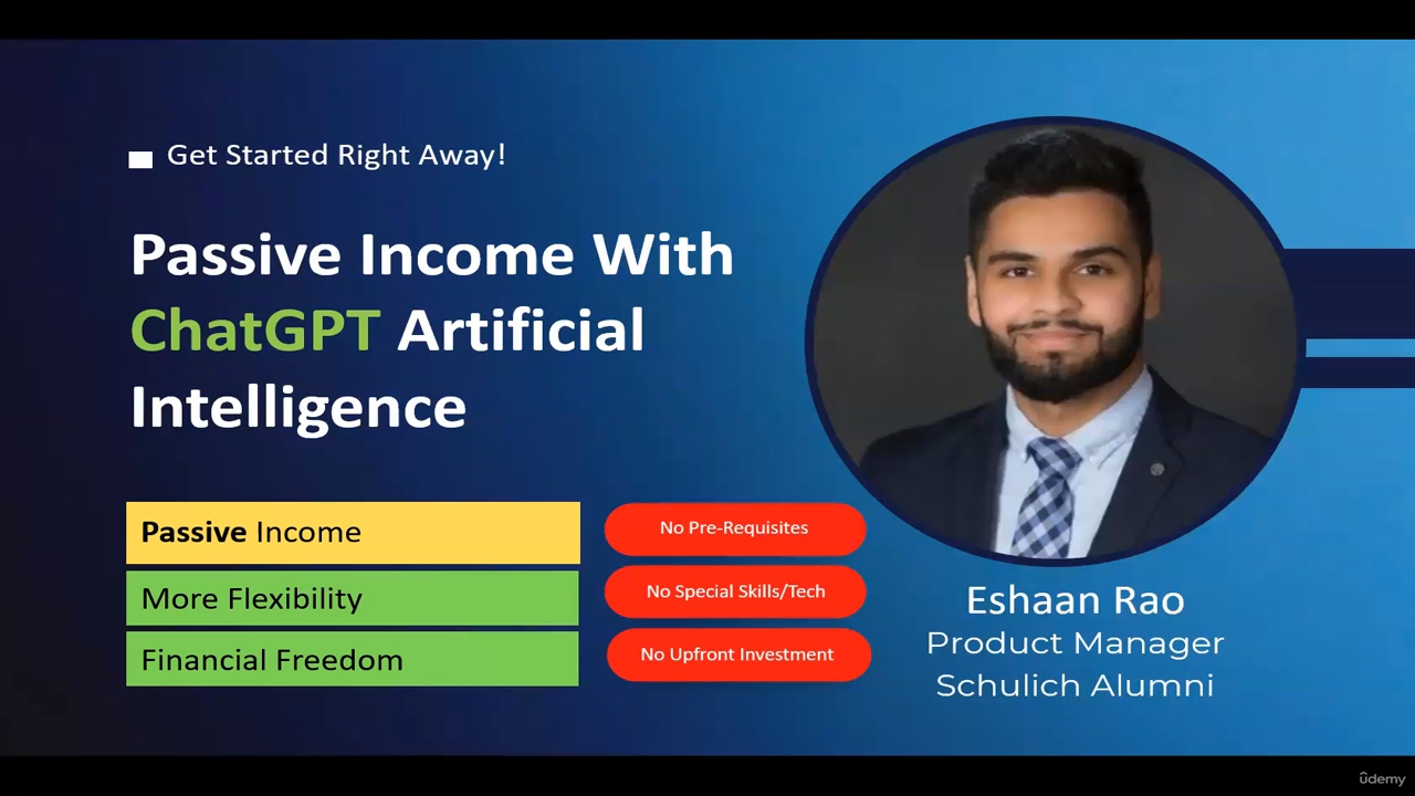Passive Income W ChatGPT Artificial Intelligence by Open AI