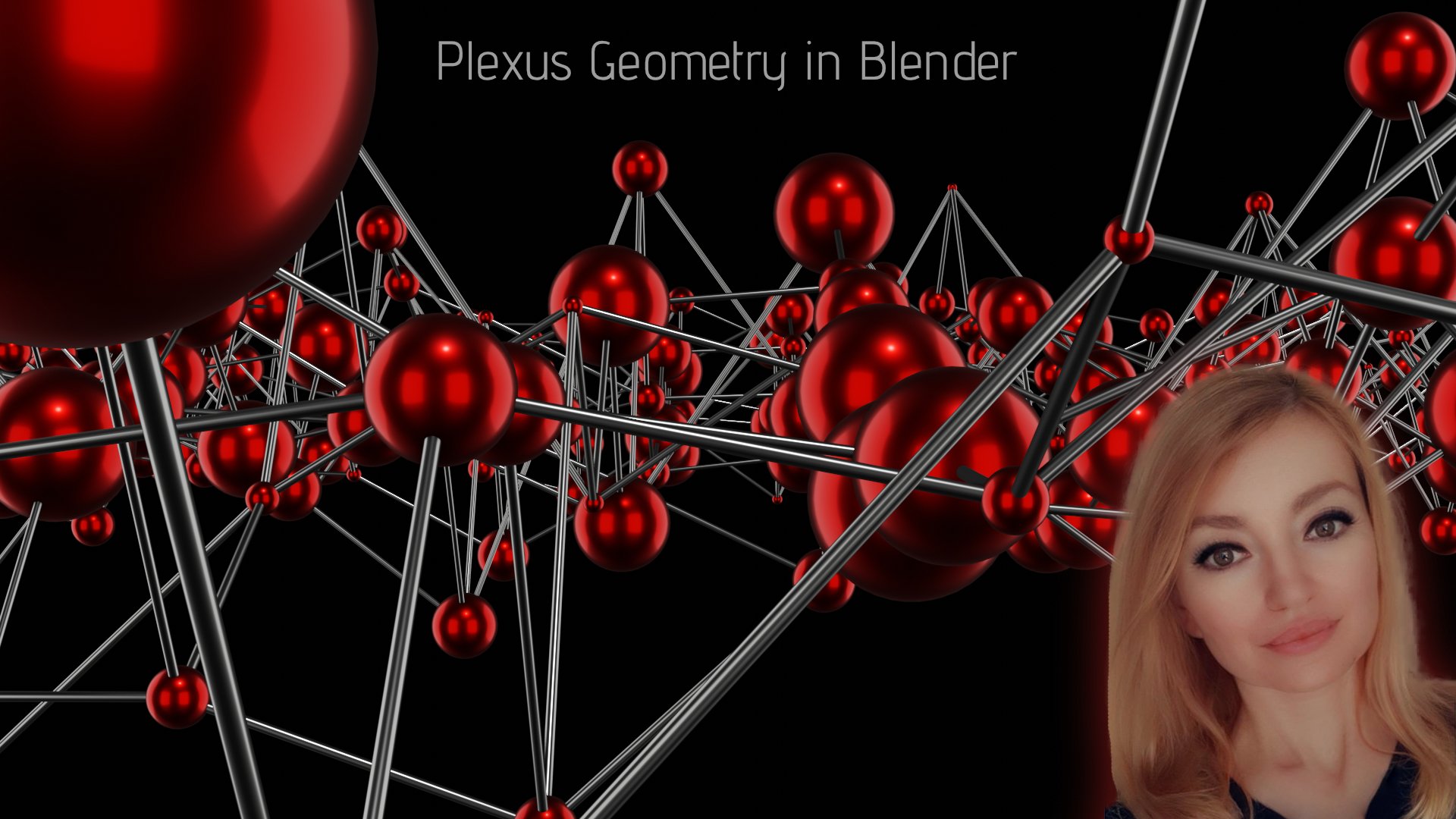 Plexus Geometry in Blender