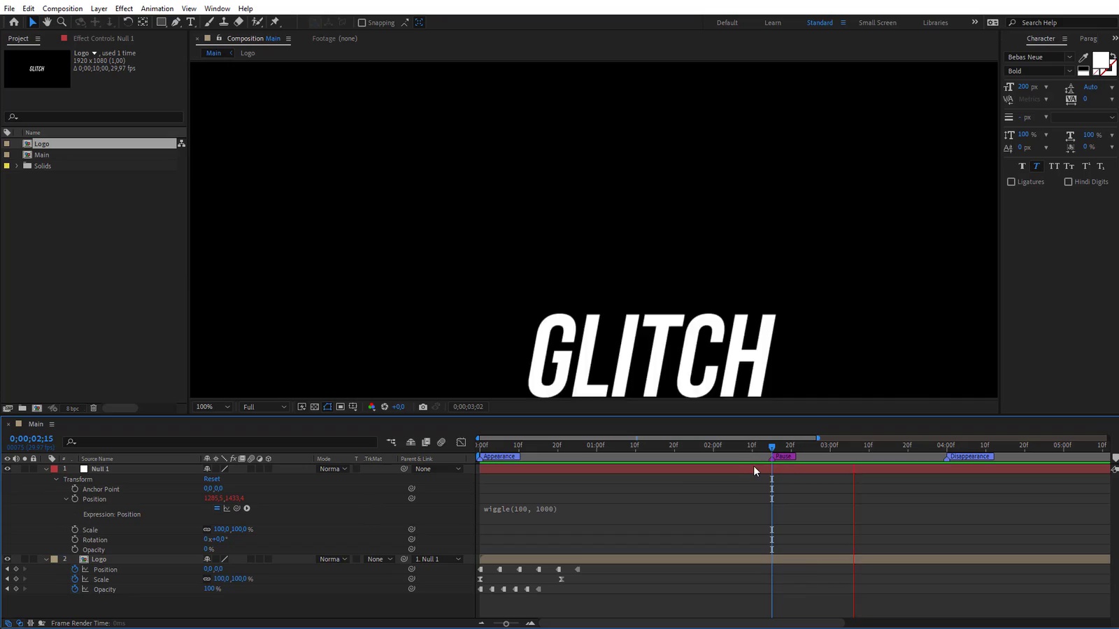 Creating Glitch Animation In After Effects