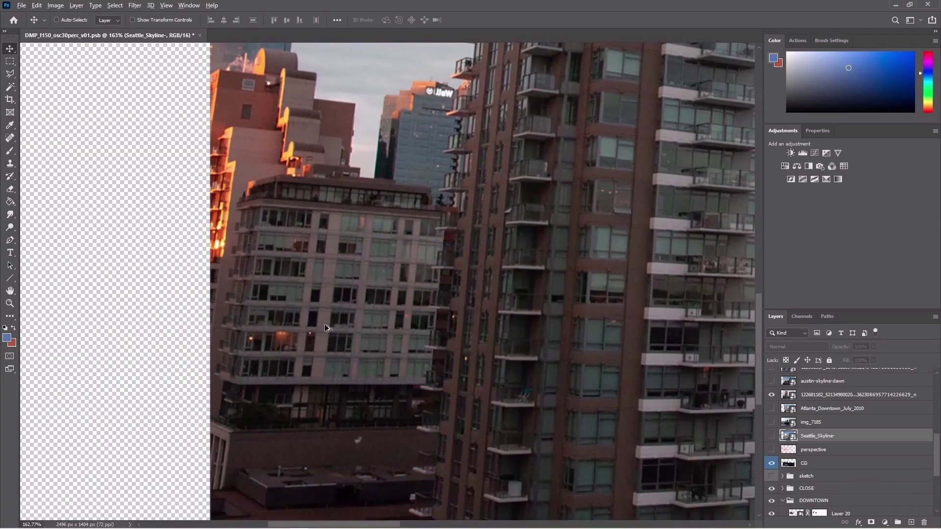 Full CGI Urban Environment – Ordinary Night