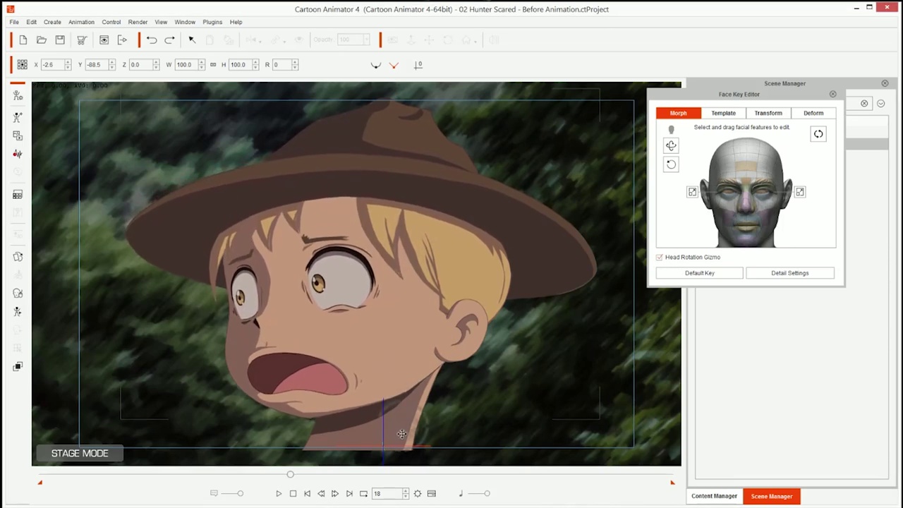 Save Time in Face Animation with Cartoon Animator 4 Pipeline